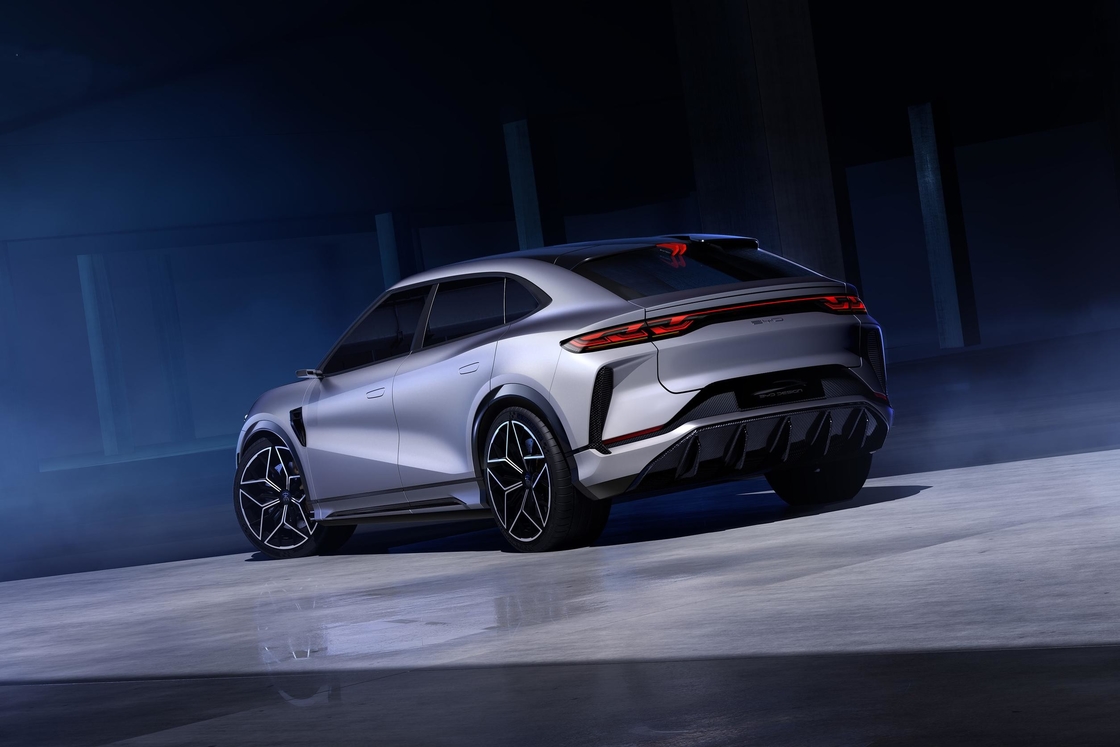 BYD Song L EV Champion 662km Long Range 4WD Byd Car Electric Performance Spazioso 5 porte 5 posti SUV Veicolo a nuova energia