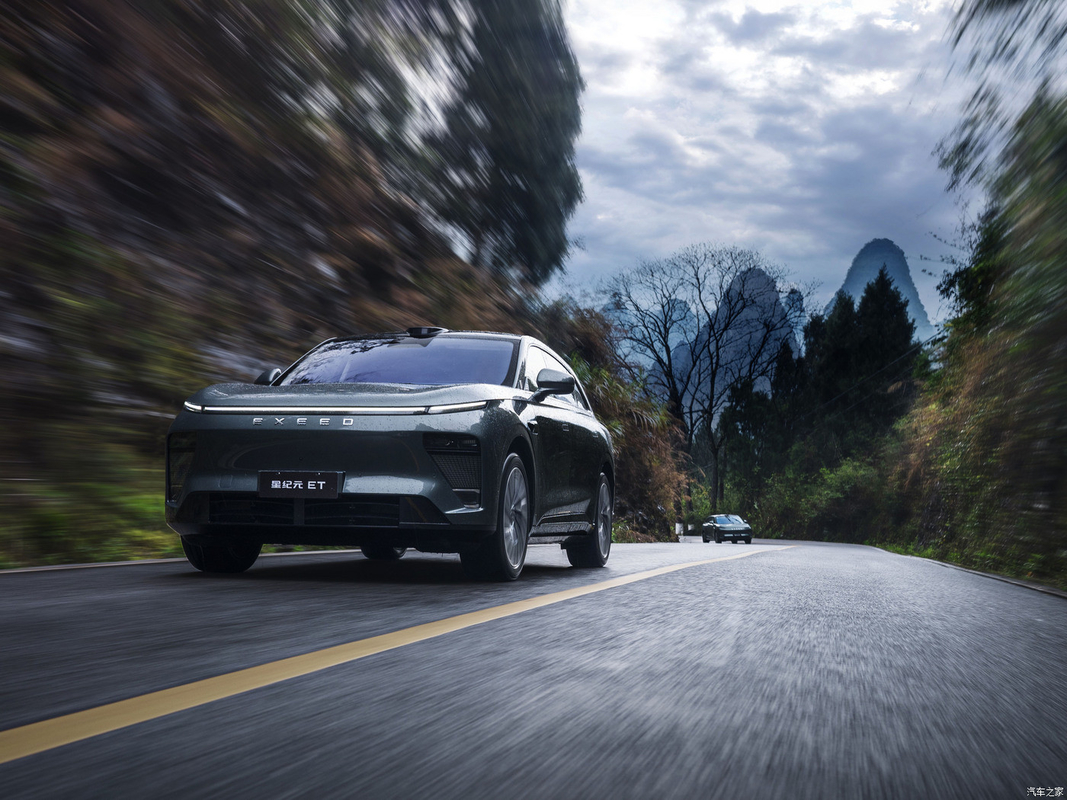 EXEED ET Chery Veicoli elettrici 245KW 650Nm Torque per una guida lussuosa e sostenibile