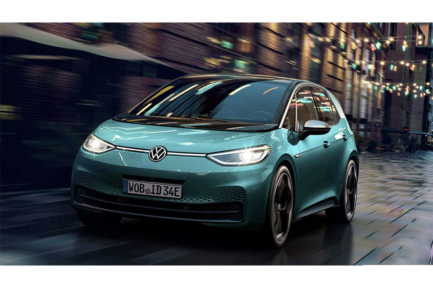 Sedana Tipo carrozzeria Volkswagen Auto elettrica ruota anteriore guida Il nuovo ID.3