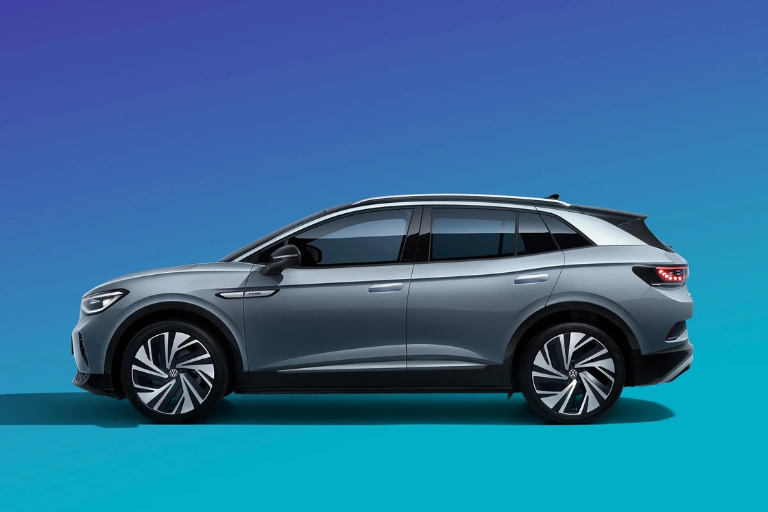 Auto elettrica Volkswagen ID6 SUV 7 posti ID 6 Crozz PRO Auto elettriche con linee di carrozzeria lisce e tecnologia