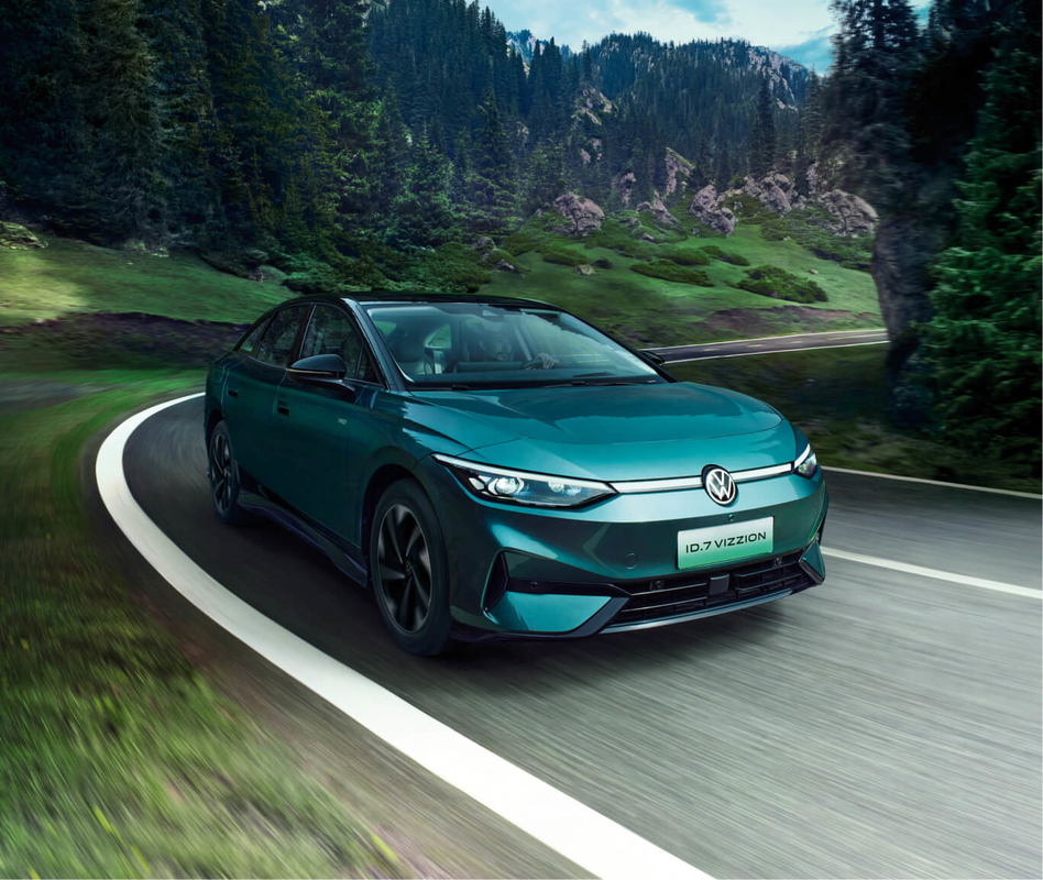 Capacità di posti a sedere per auto elettrica pura Volkswagen EV ID7 Sedan tipo 5