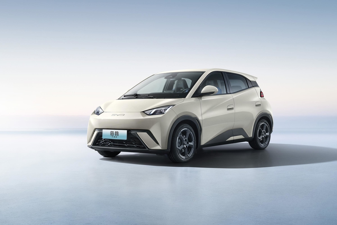 5 porte 4 posti BYD Auto elettrica Hatchback Seagull Transmissione automatica a velocità singola
