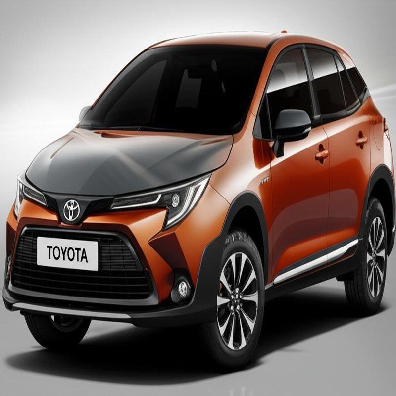 Auto Toyota multicolore con cilindrata 1000-1600cc e capacità del serbatoio del carburante 50-80L